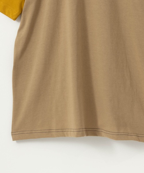 LOGOS(ロゴス)の「LOGOS PARK ロゴス パ―ク ワンポイント刺繍半袖Tシャツ(Tシャツ/カットソー・メンズ・マルチ/グレー/オレンジ/ネイビー/ベージュ・M/L/XL)」の10枚目の写真