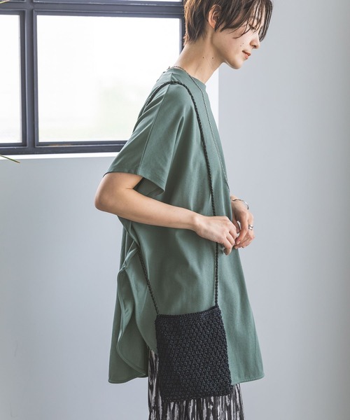 LEPSIM(レプシィム)の「編み編みミニショルダー 906723(ショルダーバッグ・レディース・ブラック/グリーン/グリーン系その他/パープル・ONE SIZE)」の19枚目の写真