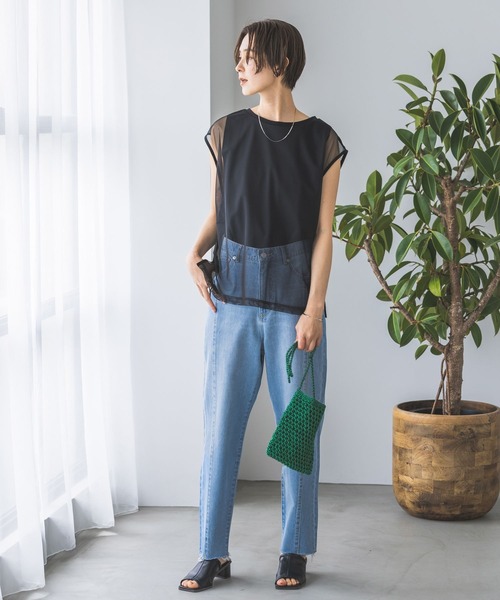 LEPSIM(レプシィム)の「編み編みミニショルダー 906723(ショルダーバッグ・レディース・ブラック/グリーン/グリーン系その他/パープル・ONE SIZE)」の22枚目の写真