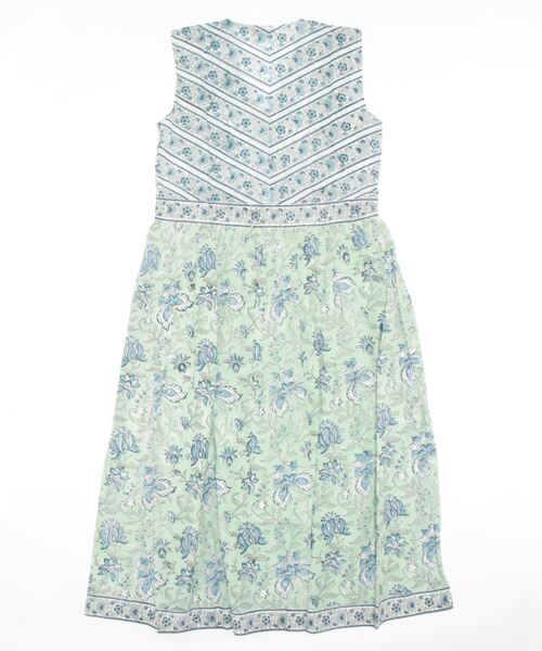 Shanti Shanti ブロックプリント ディンティノースリワンピ【WEB限定】（ワンピース）｜チチカカ（チチカカ）