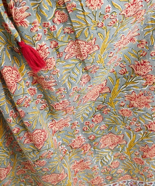 Shanti Shanti ブロックプリント ディンティノースリワンピ【WEB限定】（ワンピース）｜チチカカ（チチカカ）