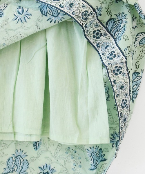 Shanti Shanti ブロックプリント ディンティノースリワンピ【WEB限定】（ワンピース）｜チチカカ（チチカカ）