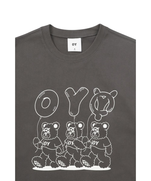OY（オーワイ）の「『OY/オーワイ』TRIPLE ODOLLY T/トリプル オードリー半袖カットソー（Tシャツ/カットソー・メンズ・ホワイト/ブラック/グレー・M/L）」の19枚目の写真
