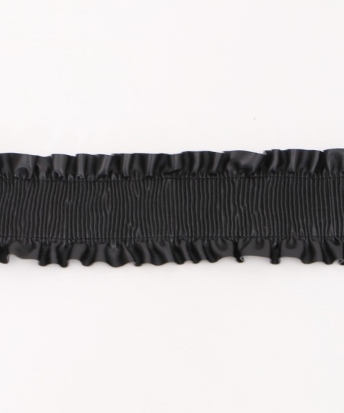 axes femme（アクシーズファム）の「クラシカルバックルゴムベルト（ベルト・レディース・ブラウン/ブラック/ゴールド・FREE）」の7枚目の写真