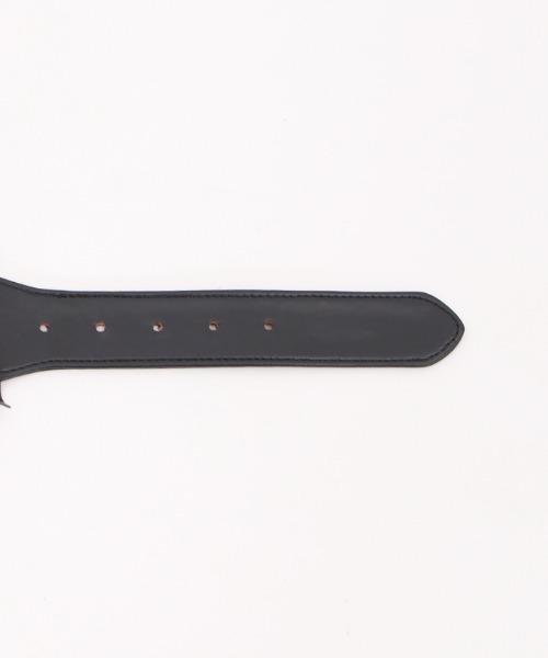 axes femme（アクシーズファム）の「クラシカルバックルゴムベルト（ベルト・レディース・ブラウン/ブラック/ゴールド・FREE）」の9枚目の写真