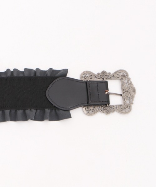 axes femme（アクシーズファム）の「クラシカルバックルゴムベルト（ベルト・レディース・ブラウン/ブラック/ゴールド・FREE）」の12枚目の写真
