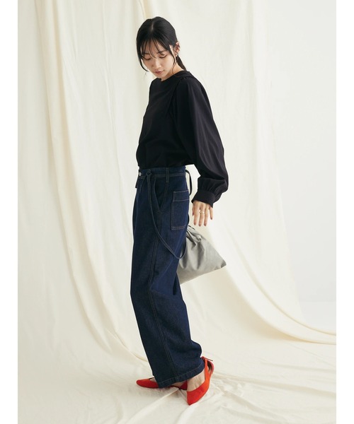 CRAFT STANDARD BOUTIQUE(クラフトスタンダードブティック)の「レーヨンデシンドルマンブラウス(シャツ/ブラウス・レディース・モカ/オフホワイト/ブラック・FREE)」の19枚目の写真