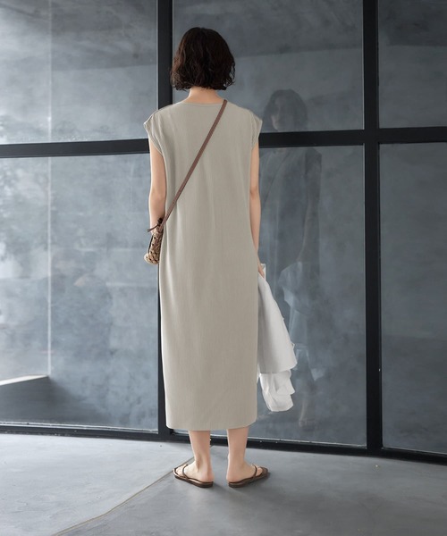 ☆美品☆DAMA collection ラップワンピース 光沢グレー 高級