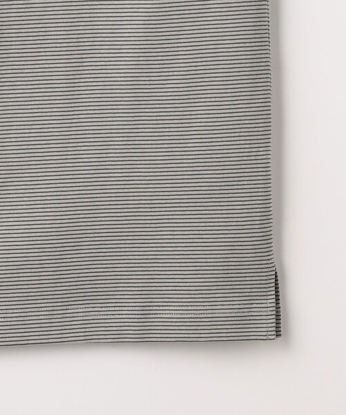 green label relaxing（グリーンレーベルリラクシング）の「バスクボーダー 長袖 カットソー（Tシャツ/カットソー・メンズ・ライトブルー/ライトグレー・L/S/M/XL）」の13枚目の写真