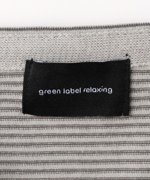 green label relaxing（グリーンレーベルリラクシング）の「バスクボーダー 長袖 カットソー（Tシャツ/カットソー・メンズ・ライトブルー/ライトグレー・L/S/M/XL）」の18枚目の写真