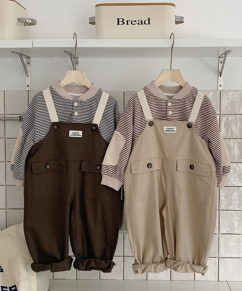 aimoha（アイモハ）の「aimoha-KIDS- 子供服 　ワークサロペット　オールインワン（サロペット/オーバーオール・キッズ・カーキ/ベージュ・120/110/140/130/100/90）」の11枚目の写真