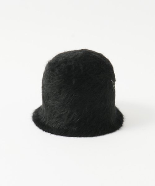 JOINT WORKS（ジョイントワークス）の「【SUBLiME/サブライム】 HELLO ANGOLA HAT（ハット・メンズ・ブラック/グレー・FREE）」の6枚目の写真