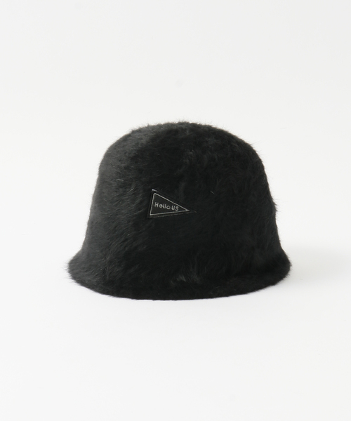 JOINT WORKS（ジョイントワークス）の「【SUBLiME/サブライム】 HELLO ANGOLA HAT（ハット・メンズ・ブラック/グレー・FREE）」の7枚目の写真