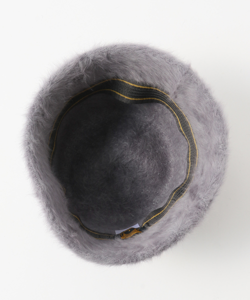 JOINT WORKS（ジョイントワークス）の「【SUBLiME/サブライム】 HELLO ANGOLA HAT（ハット・メンズ・ブラック/グレー・FREE）」の11枚目の写真