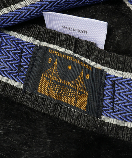 JOINT WORKS（ジョイントワークス）の「【SUBLiME/サブライム】 HELLO ANGOLA HAT（ハット・メンズ・ブラック/グレー・FREE）」の14枚目の写真