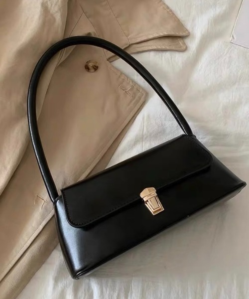 LADY LIKE（レディライク）の「横長ミニワンハンドルバッグ（ハンドバッグ・レディース・ベージュ/ブラック/ブラウン・F）」の13枚目の写真