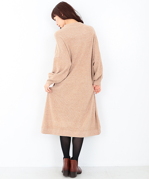 CAROLINA GLASER（カロリナ グレイサー）の「CAROLINA GLASER / オーバーレース ワンピース（ワンピース・レディース・ブラック/ピンク・ONE SIZE）」の8枚目の写真