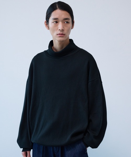   ブラック セーター M NEW GENTLEMAN（ニュージェントルマン）の「オーバーサイズ アゼ