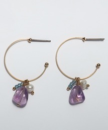 ISS（イズ）の「ISS イズ：ミックスストーンピアス（ピアス（両耳用））」