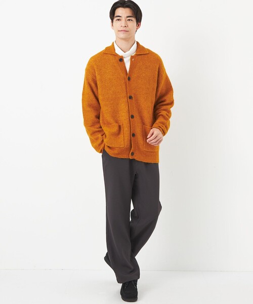 green label relaxing（グリーンレーベルリラクシング）の「ストレッチ ダブルクロス イージーパンツ -ストレッチ-（その他パンツ・メンズ・ネイビー/ダークグレー・S/L/XL/M）」の3枚目の写真