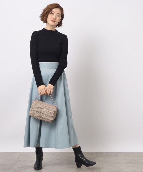 grove（グローブ）の「◆ギャザーワイドハンドル2WAYショルダー（ショルダーバッグ・レディース・ブラック/アイボリー/シルバー系その他/スミクロ/ライトグレー系7/レッド系1・00）」の22枚目の写真