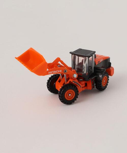green label relaxing（グリーンレーベルリラクシング）の「＜TOMICA＞トミカ No.71 日立建機 ホイールローダ ZW220（おもちゃ・キッズ・オレンジ・FREE）」の3枚目の写真