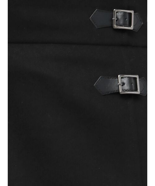 EATME(イートミー)の「ダブルベルトアシメミニスカート(スカート・レディース・ブラウン/ブラック/その他1・MEDIUM/SMALL)」の8枚目の写真