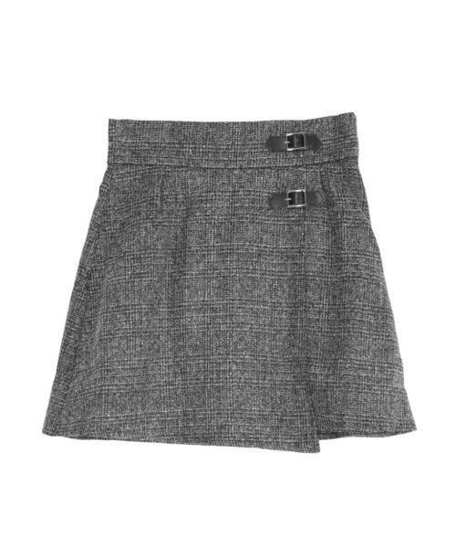 EATME(イートミー)の「ダブルベルトアシメミニスカート(スカート・レディース・ブラウン/ブラック/その他1・MEDIUM/SMALL)」の16枚目の写真