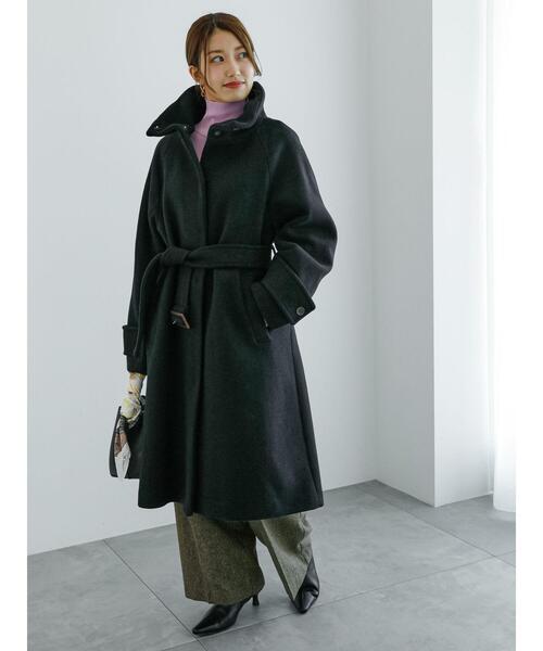 Te chichi（テチチ）の「ハイネックサイドボタンプルオーバー（ニット/セーター・レディース・ブラック/ピンク/グレー・F）」の9枚目の写真