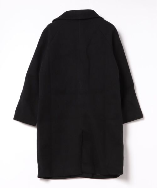 BLANC FICELLE(ブランフィセル)の「ステンカラー ロングコート 裏キルティング(ステンカラーコート・レディース・ライトベージュ/ブラック・L/XL/S/M)」の3枚目の写真