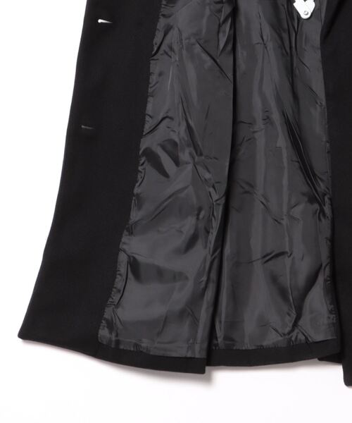 BLANC FICELLE(ブランフィセル)の「ステンカラー ロングコート 裏キルティング(ステンカラーコート・レディース・ライトベージュ/ブラック・L/XL/S/M)」の4枚目の写真