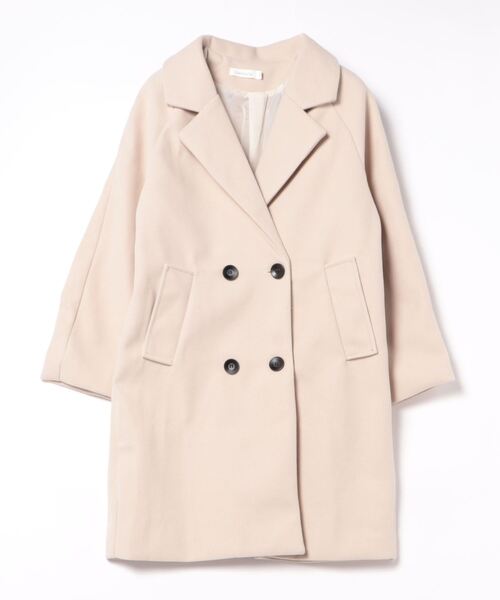 BLANC FICELLE(ブランフィセル)の「ステンカラー ロングコート 裏キルティング(ステンカラーコート・レディース・ライトベージュ/ブラック・L/XL/S/M)」の18枚目の写真