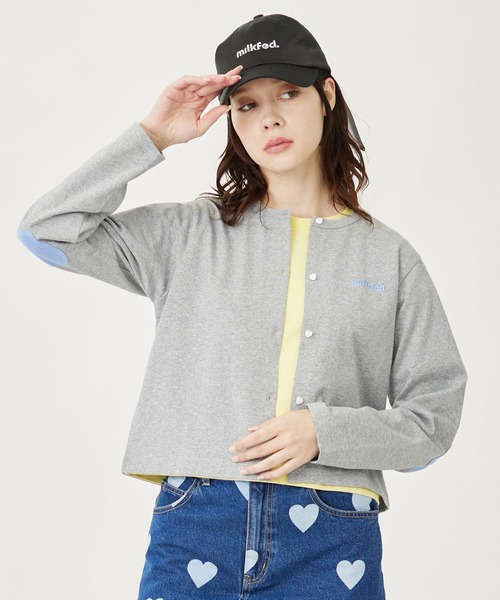 セール】HEART ELBOW CARDIGAN（カーディガン/ボレロ）｜MILKFED