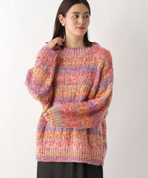 LEPSIM | 3ゲージカラーMIXプルオーバー　983144(ニット/セーター)