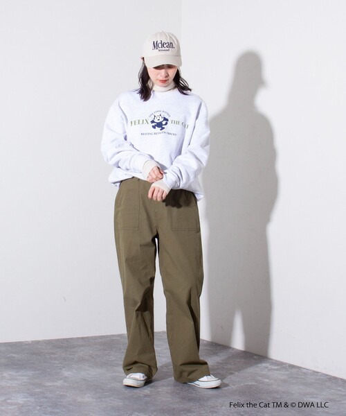 GOOD ROCK SPEED（グッドロックスピード）の「【GOOD ROCK SPEED/グッドロックスピード】FELIX フィリックス / ロゴスウェット（スウェット・メンズ・アッシュ・M/L）」の15枚目の写真