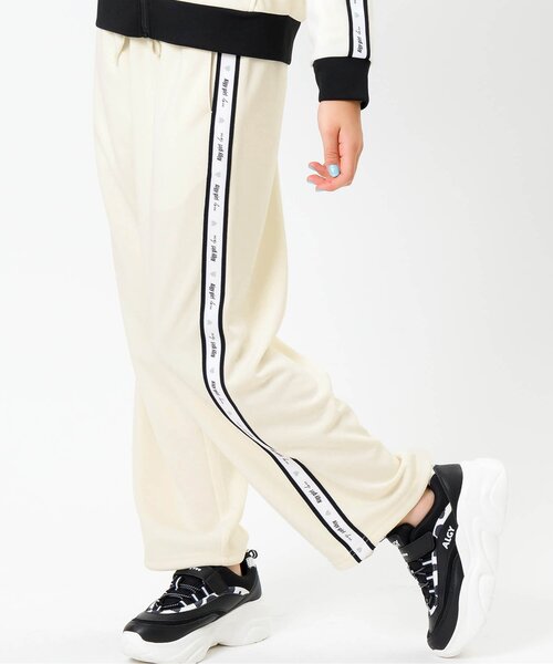 algy（アルジー）の「【セットアップ対応】トラックパンツ（その他パンツ・キッズ・ブラック/サックスブルー/アイボリー・MEDIUM/SMALL/X-SMALL/XX-SMALL）」の2枚目の写真