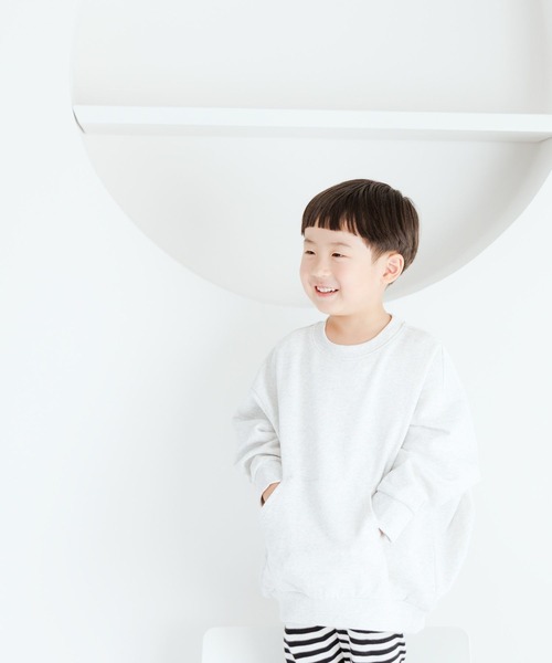 LOWRYS FARM（ローリーズファーム）の「ウラケロゴロングスリーブ　989526（スウェット・キッズ・ブラック/グレー/ピンク・110cm/120cm/130cm/140cm/150cm）」の10枚目の写真