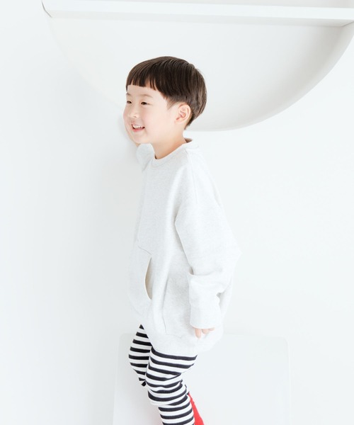 LOWRYS FARM（ローリーズファーム）の「ウラケロゴロングスリーブ　989526（スウェット・キッズ・ブラック/グレー/ピンク・110cm/120cm/130cm/140cm/150cm）」の11枚目の写真