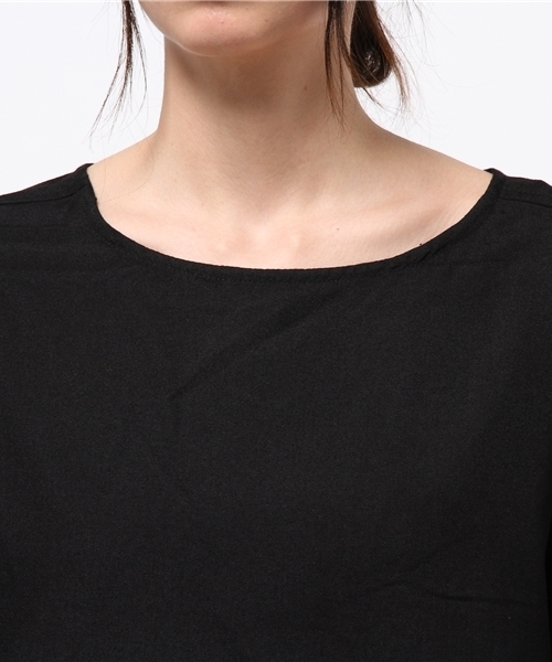 Kastane（カスタネ）の「【Kastane】袖WVネック2WAYプルオーバー（シャツ/ブラウス・レディース・オフホワイト/ブラック/キャメル/カーキ・FREE）」の13枚目の写真