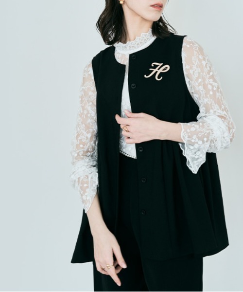 kirakiraShop（キラキラショップ）の「2way フレアジレ ベスト（ベスト