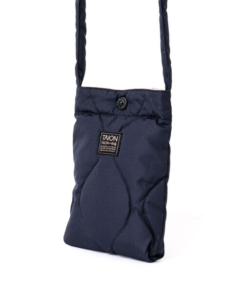 TAION（タイオン）の「【TAION/タイオン】MILITARY CROSS BODY DOWN BAG S (TAION-BG05ML-S)（ショルダーバッグ・メンズ・ブラック/ミント/グリーン系その他3/ダークネイビー・FREE）」の8枚目の写真