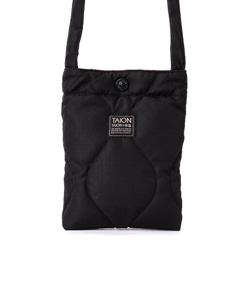 TAION（タイオン）の「【TAION/タイオン】MILITARY CROSS BODY DOWN BAG S (TAION-BG05ML-S)（ショルダーバッグ・メンズ・ブラック/ミント/グリーン系その他3/ダークネイビー・FREE）」の17枚目の写真