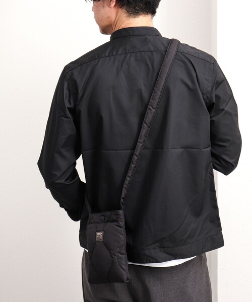 TAION（タイオン）の「【TAION/タイオン】MILITARY CROSS BODY DOWN BAG S (TAION-BG05ML-S)（ショルダーバッグ・メンズ・ブラック/ミント/グリーン系その他3/ダークネイビー・FREE）」の9枚目の写真