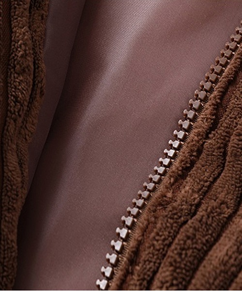 Primazel(プリマゼル)の「コーデュロイファージャケットコート(その他アウター・レディース・ブラウン・M)」の5枚目の写真