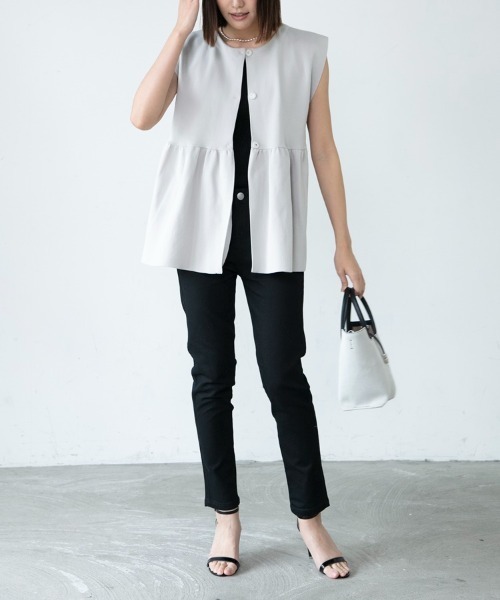 M.deux（エムドゥ）の「◎クーリッシュスキニーデニム◎（デニムパンツ・レディース・ブラック/オフホワイト/ネイビー・SMALL/MEDIUM）」の8枚目の写真