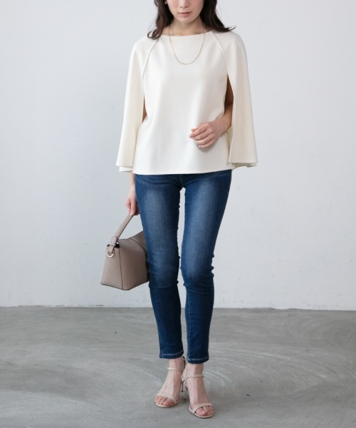 M.deux（エムドゥ）の「◎クーリッシュスキニーデニム◎（デニムパンツ・レディース・ブラック/オフホワイト/ネイビー・SMALL/MEDIUM）」の12枚目の写真