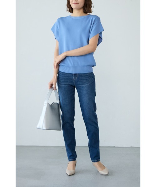 M.deux（エムドゥ）の「◎クーリッシュスキニーデニム◎（デニムパンツ・レディース・ブラック/オフホワイト/ネイビー・SMALL/MEDIUM）」の16枚目の写真