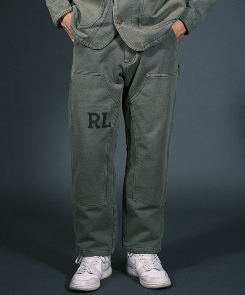 RePRODUCTION LABEL(リプロダクションレーベル)の「【RePRODUCTION LABEL / リプロダクションレーベル】ダブルニースウェットパンツ(スウェットパンツ・メンズ・カーキ/ブラック・FREE)」の10枚目の写真