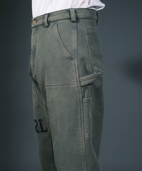 RePRODUCTION LABEL(リプロダクションレーベル)の「【RePRODUCTION LABEL / リプロダクションレーベル】ダブルニースウェットパンツ(スウェットパンツ・メンズ・カーキ/ブラック・FREE)」の21枚目の写真
