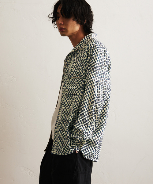 417 EDIFICE（フォーワンセブンエディフィス）の「【Paris Authentique / パリ オーセンティック】SHIRTS / シャツ（シャツ/ブラウス・メンズ・アイボリー/ブルー系その他・MEDIUM/LARGE）」の8枚目の写真